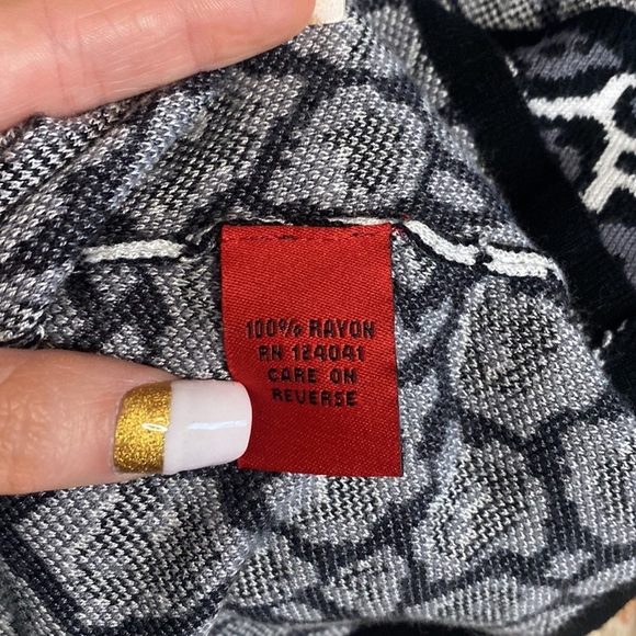 BKE Red Buckle Cheetah Leopard Print Midi Soft Sweater Dress - Picture 7 of 7